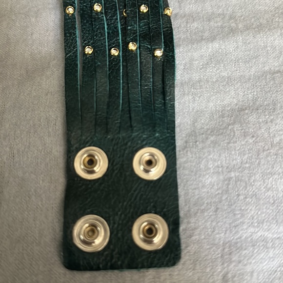 Snap Leather Bracelet - Picture 3 of 3